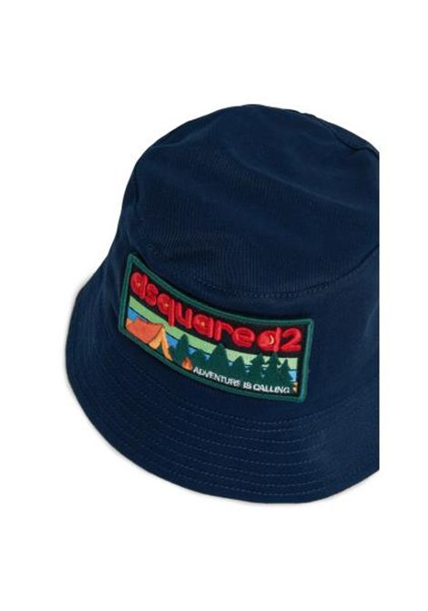 Cappello con logo DSQUARED2 JUNIOR | DQ3260 D0YTDQ866